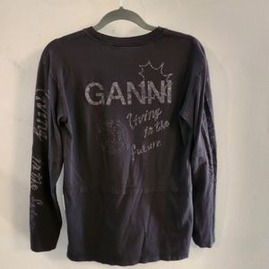 Ganni Long Sleeve Top